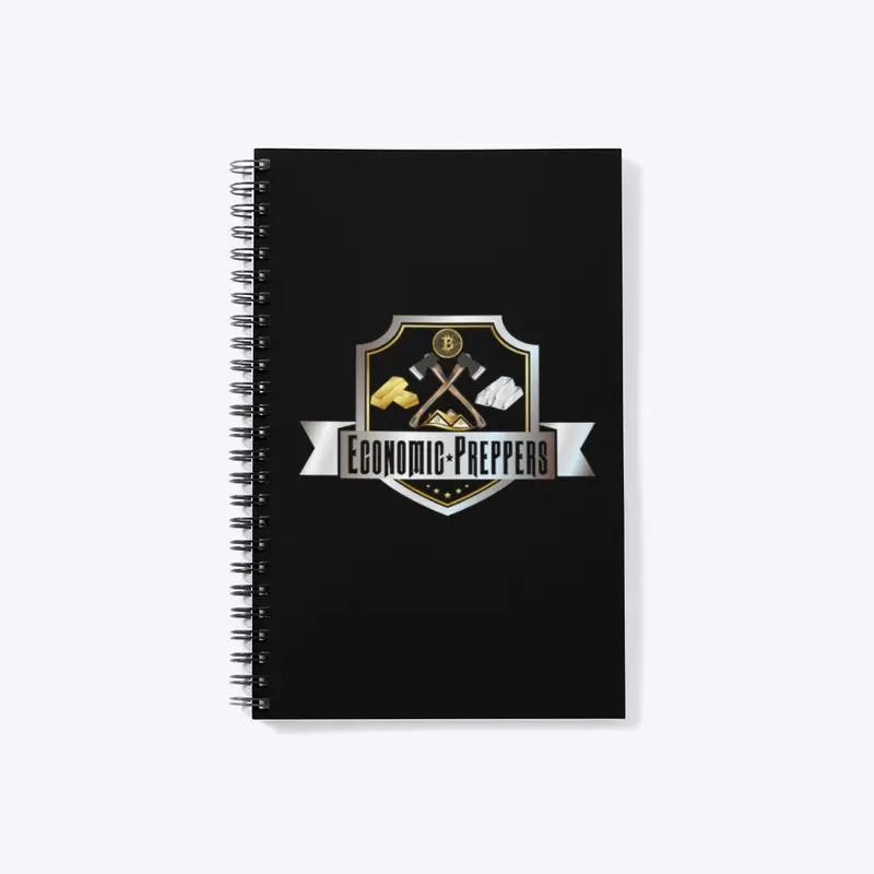 Notebook - Economic Preppers Logo