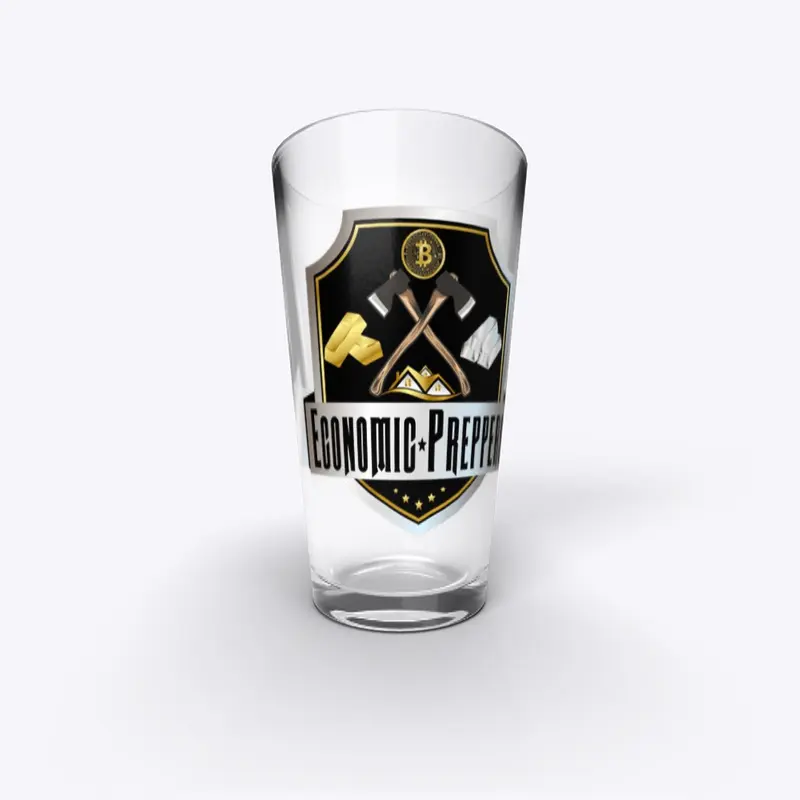 Economic Preppers Pint Glass