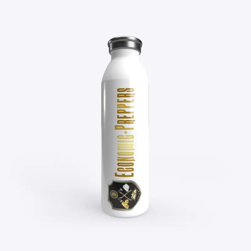 Economic Preppers 20oz Water Bottle