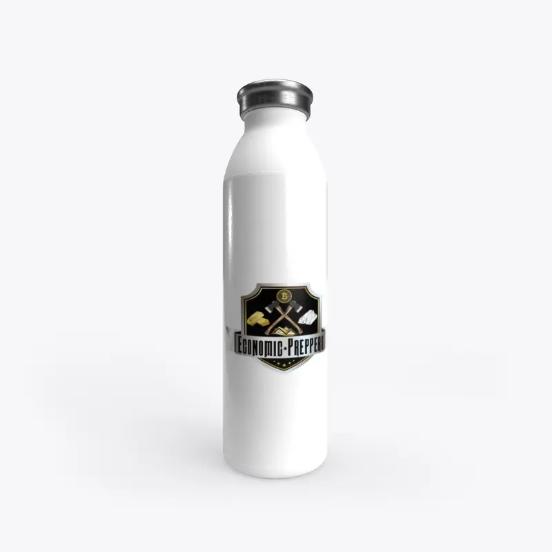 Economic Preppers 20oz Water Bottle