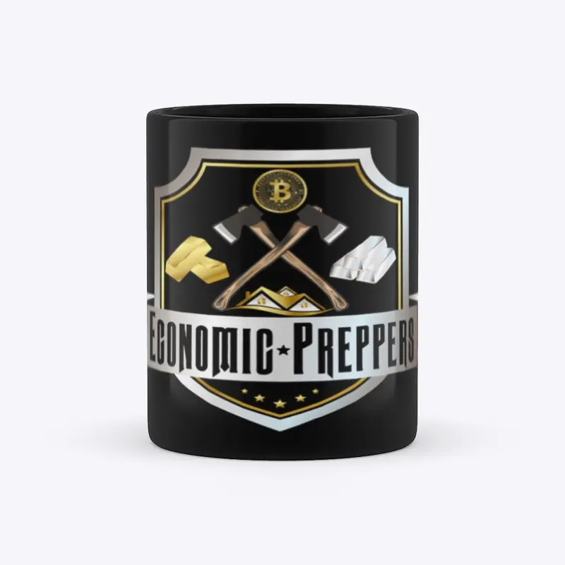 Economic Preppers Black Mug