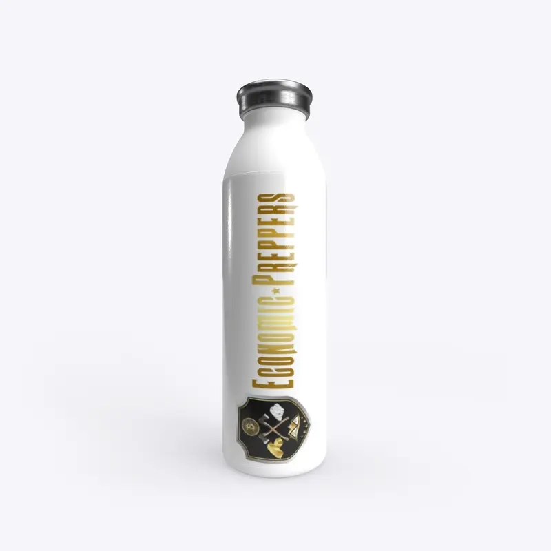 Economic Preppers 20oz Water Bottle